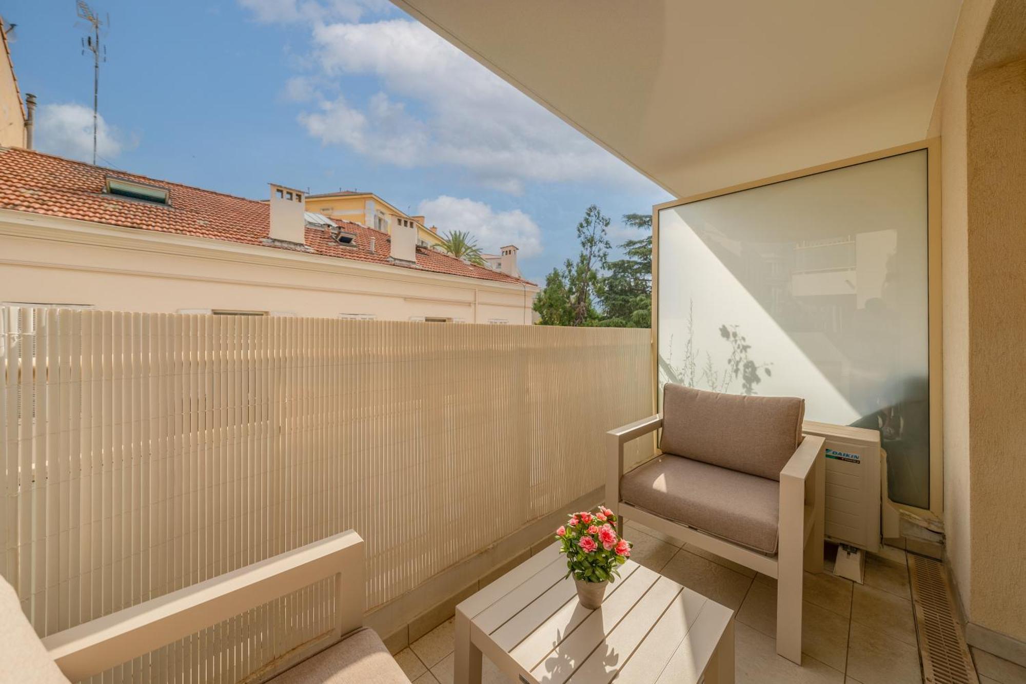 Beautiful Apartment Cannes Center Terrace Parking Bagian luar foto